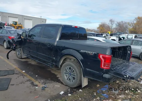 2016 Ford F-150 Xlt from USA, damaged, VIN 1FTEW1EF0GKF37036